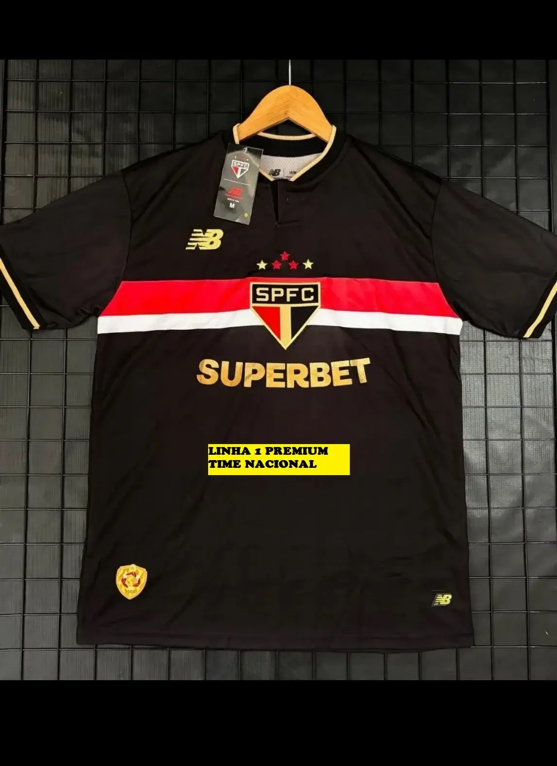 Camisas premium nacionais